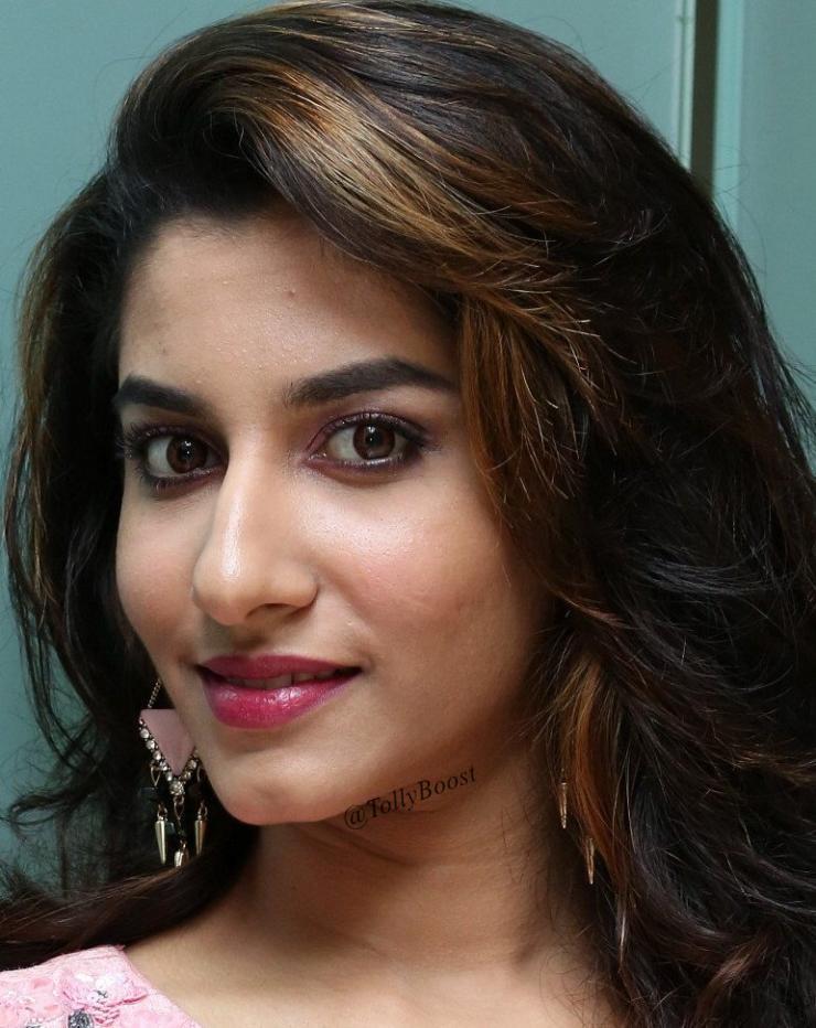 Gorgeous Indian Television Queen Vishnu Priya Hot Looking Smiling Face Closeup